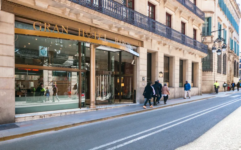 Расположение отеля в отеле Gran Hotel Barcino 4*