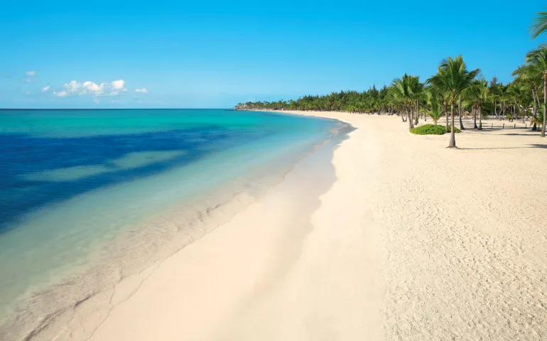 Пляж в отеле Secrets Cap Cana Resort & Spa 5*