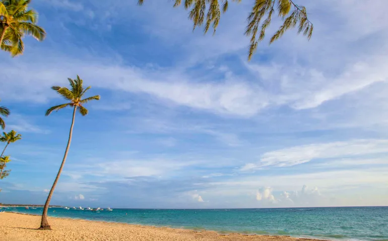 Пляж в отеле Vista Sol Punta Cana Beach Resort 4*